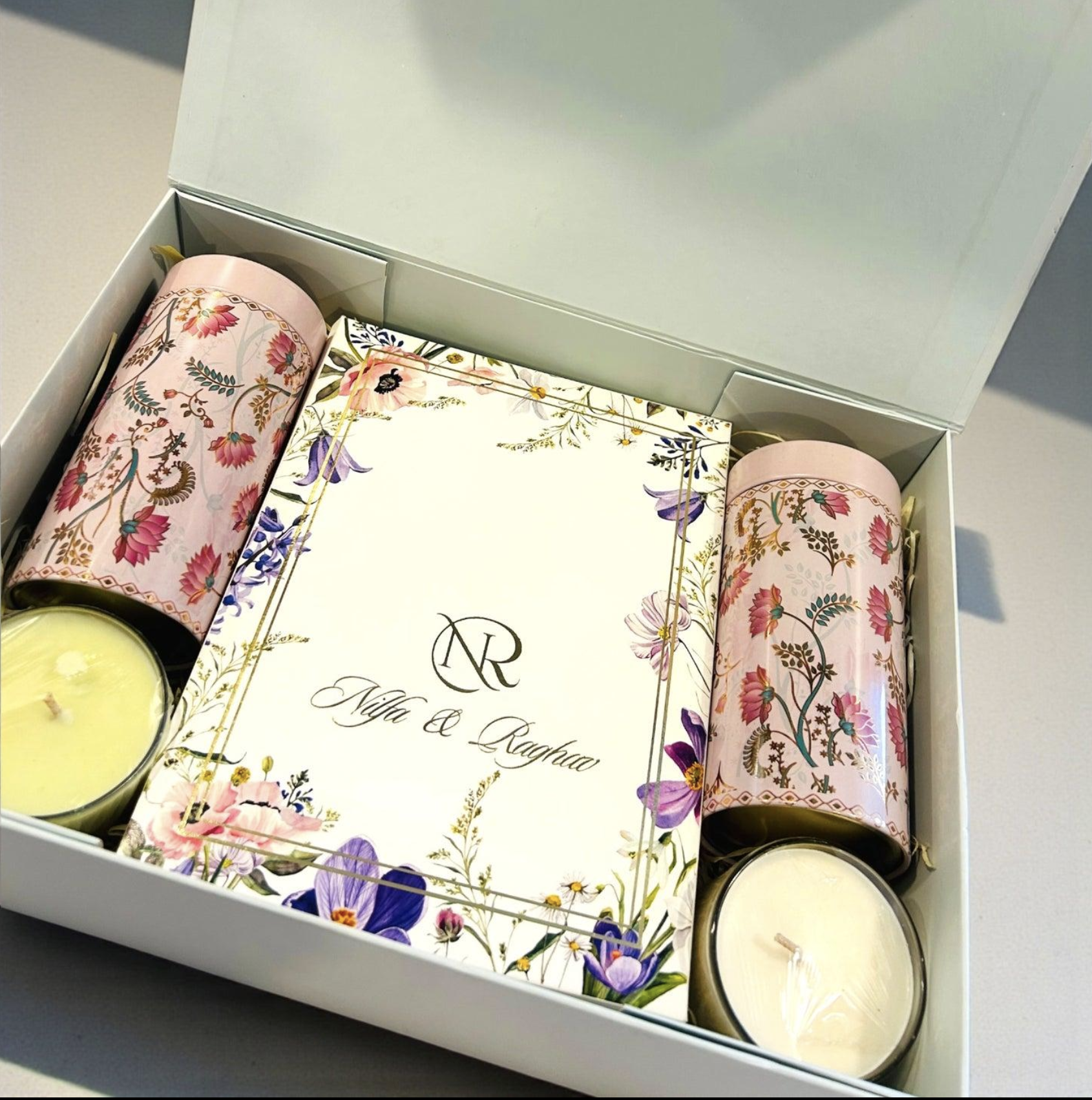 Opulent Wedding Invitation Gift Box
